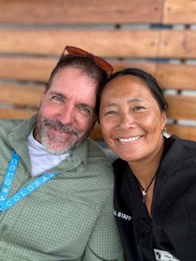 Selfie of Dog and Dragon